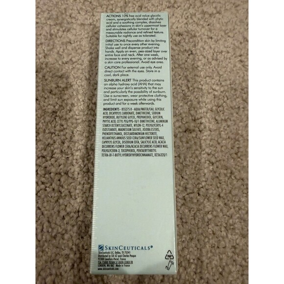 Brand New Skinceuticals Glycolic 10 Renew Overnight 50 ml/1.7 Fl Oz - Picture 3 of 7